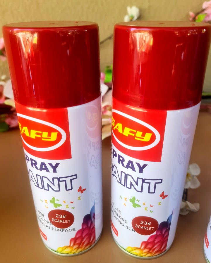 400g Multi-Coloured Spray Paint Lot - Expiry: 2028 / 2026 / 2025 - (Bid per RANDOM Lot of 6x Cans )