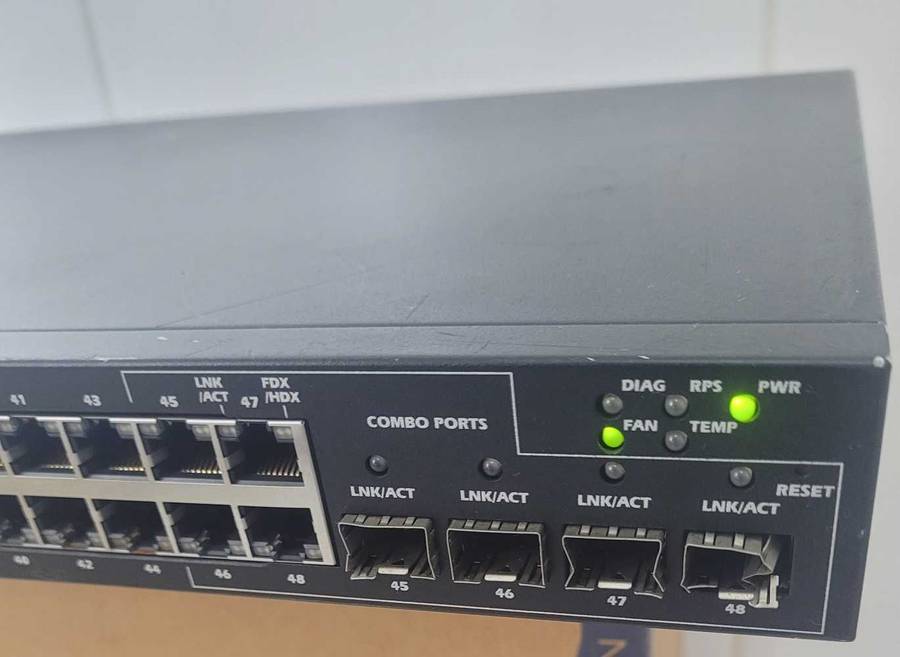48-Port DELL (Power Connect 5448) Ethernet.