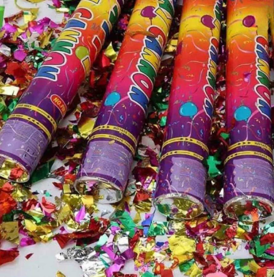 Confetti  Cannon Party Popper (Bid Per Piece)