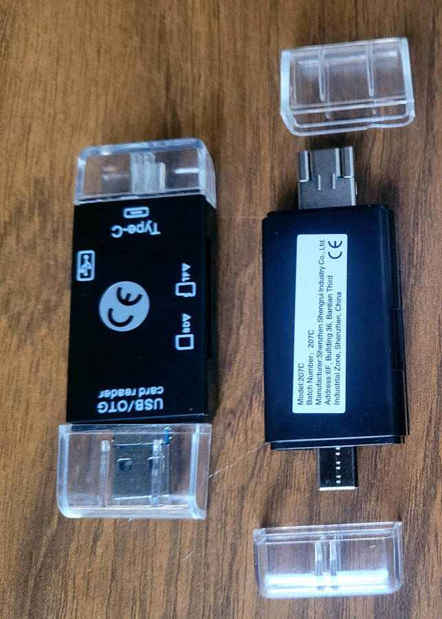 USB 3.0 C-Type OTG Card Reader/Adaptor (Bid Per Piece)