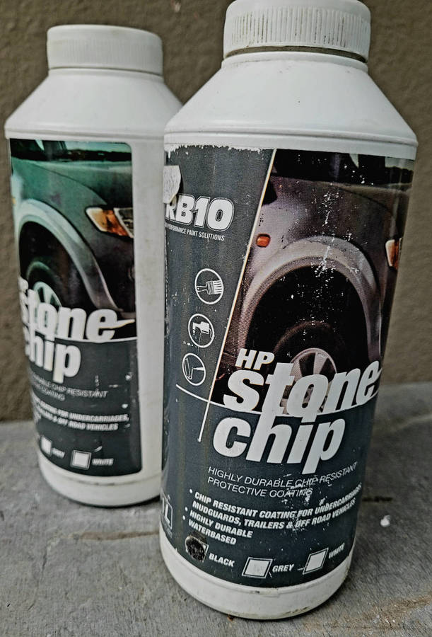 RB10 HP STONE CHIP-A Water-Based Protective Coating For Cars & Trailers (Bid Per Piece-To Take 20x)