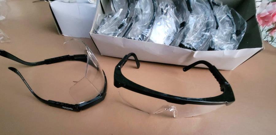 OCTO Safety Sunglasses. (Bid Per Piece-To Take All 4x)