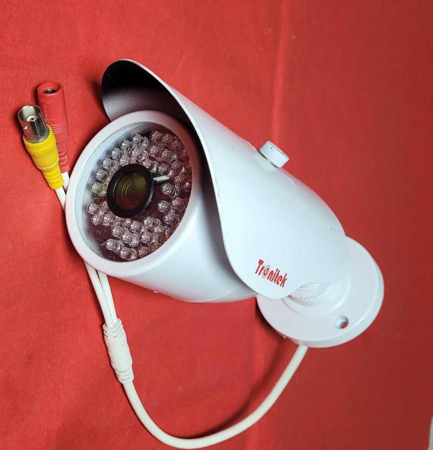 UNUSED (As Used) TRONITEK  CCTV Bullet Camera-As Pictured. NO BOX