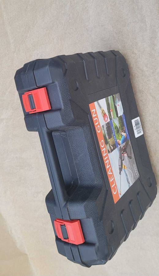 NO BATTERY. UNUSED Cleaning High Preasure Spray Gun (As Pictured)