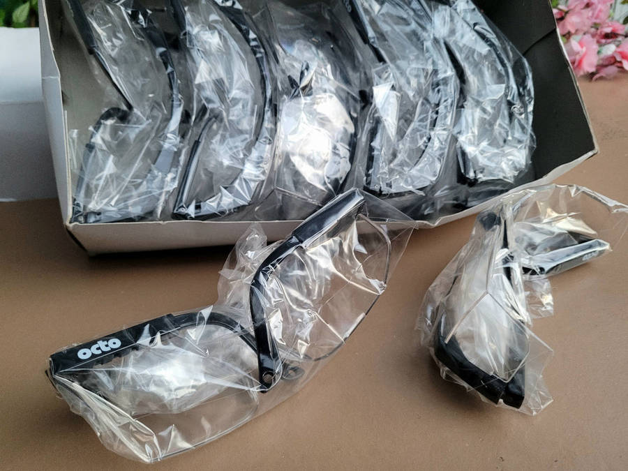OCTO Safety Sunglasses. (Bid Per Piece-To Take All 4x)