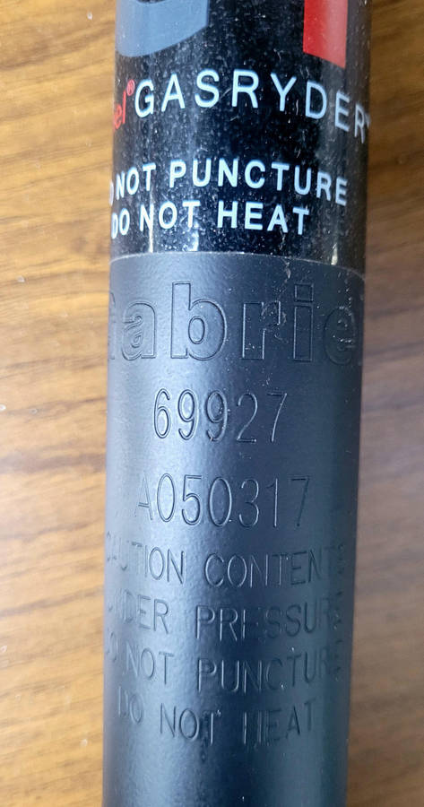 GABRIEL Rear Axle Twin-Tube Telescopic SHOCK ABSORBER - Fits RENAULT MEGANE 1995-2003 (Part: 69927)