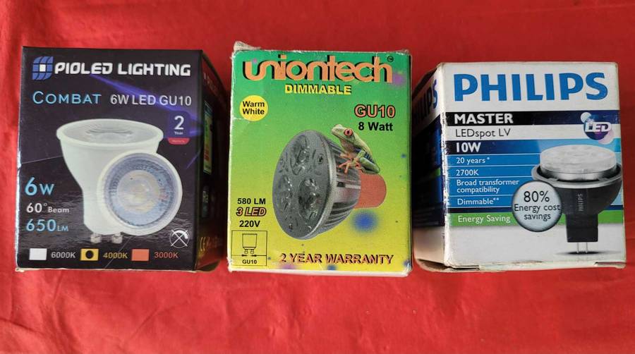An UNUSED ASSORTMENT Of Quality LED Downlights.  (Bid Per Piece)