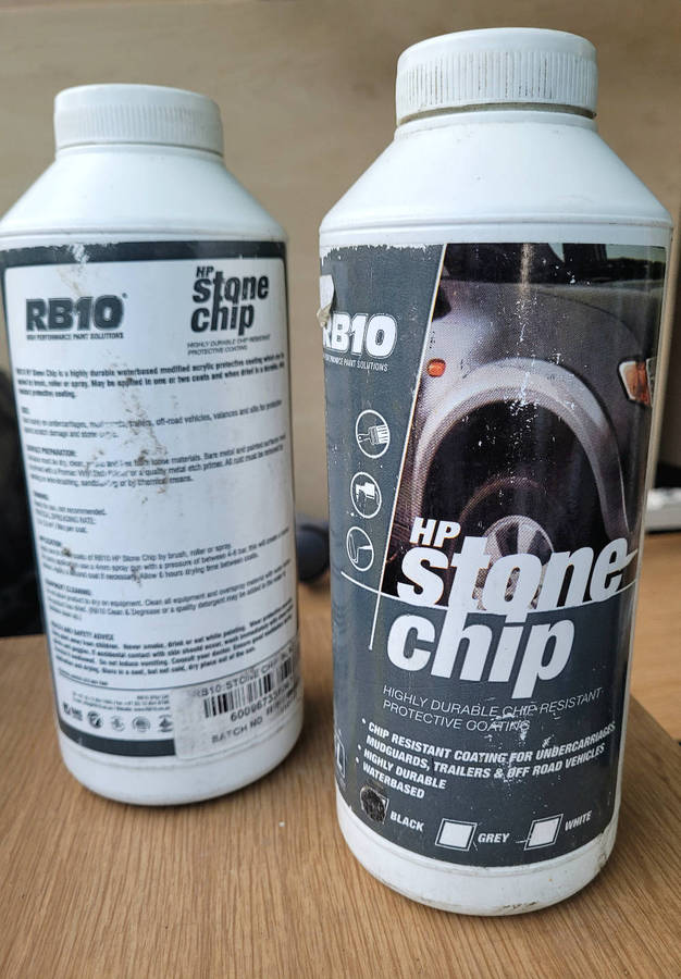 RB10 HP STONE CHIP-A Water-Based Protective Coating For Cars & Trailers (Bid Per Piece-To Take 20x)
