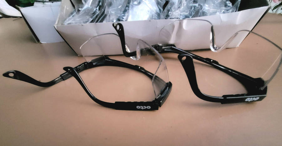 OCTO Safety Sunglasses. (Bid Per Piece-To Take All 4x)