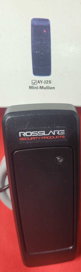 Rosslare AY-J25 US Gang Box Milfare Smart Card Contactless Reader (Compatibles: H25, K25, L25 & M25)