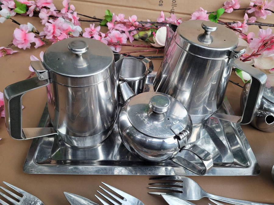 Mixed Good-Used Stainless Steel Cutlery-As Pictured