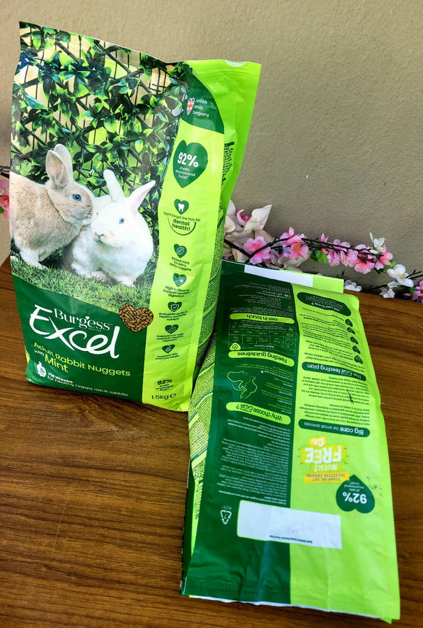 Burgess Excel Adult Rabbit Nuggets with Mint. Expiry: 08.04.25