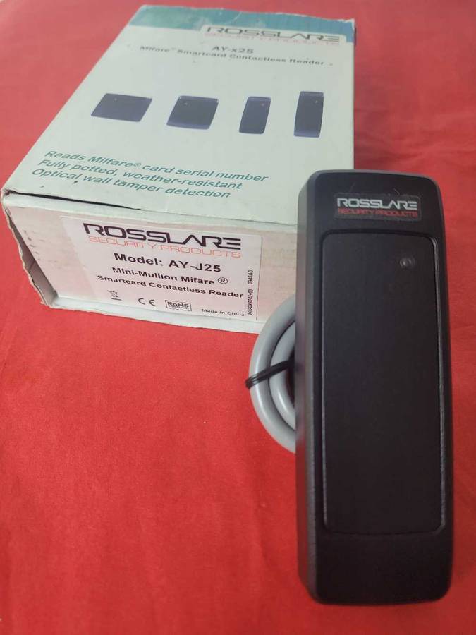 Rosslare AY-J25 US Gang Box Milfare Smart Card Contactless Reader (Compatibles: H25, K25, L25 & M25)
