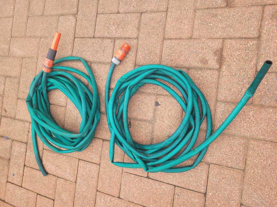 Used Garden Hoses Bundle. (9cm x 7cm). Bid Per Lot