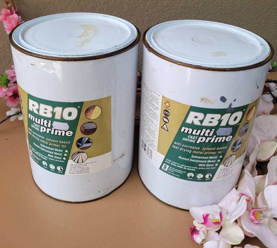 COLLECTION ONLY...5L  RB10 MULTI FAST-DRYING PRIMER (Bid Per Piece-To Take All 10x)