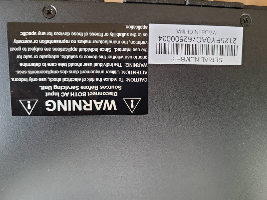 UNUSED. Tripp-Lite Metered ATS PDU  1U Rack-Mount Single-Phase PDU (PDUMH20HVAT)