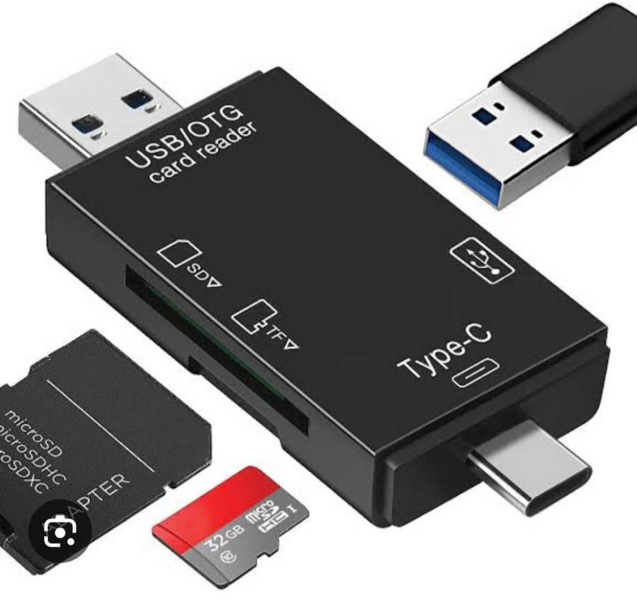 USB 3.0 C-Type OTG Card Reader/Adaptor (Bid Per Piece)