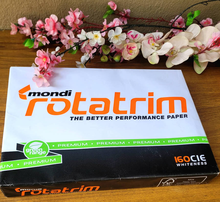 A3 80 Gsm 500-Sheets Mondi Rotatrim Premium Bond/Copy White Paper. (Bid Per Piece)  LAST 2x...