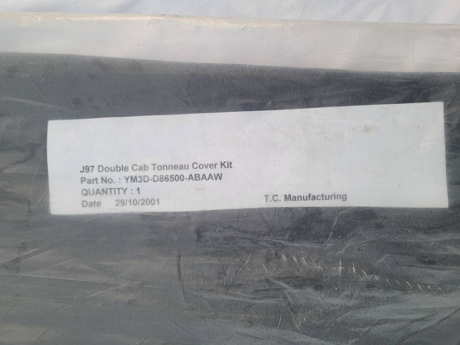 J97 Double Cab  Tonneau Cover Kit. Part No. (YM3D-D86500-ABAAW)