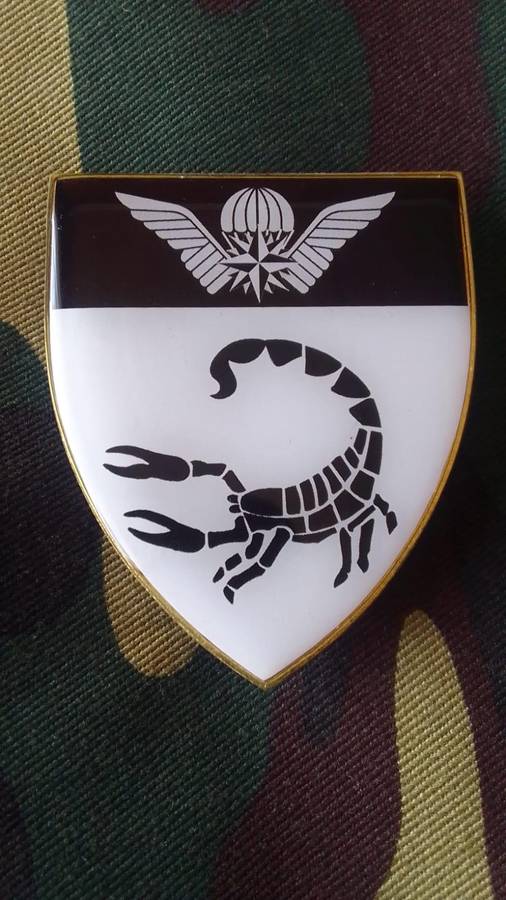 SADF/  SA ARMY  5 RECCE  COMMEMORATIVE PROTOTYPE   SHOULDER FLASH
