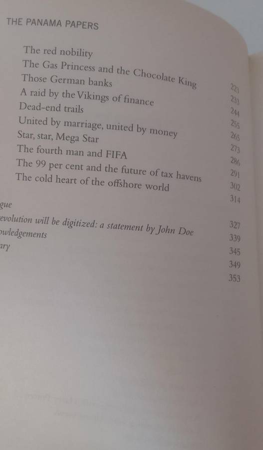 Book: The Panama Papers - Bastian Obermayer & Frederik Obermaier