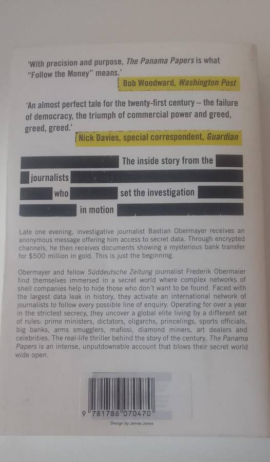Book: The Panama Papers - Bastian Obermayer & Frederik Obermaier