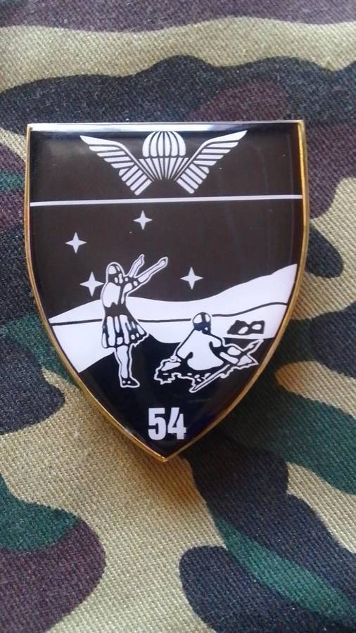 SADF/  SA ARMY 5  RECCE COMMEMORATIVE  SHOULDER FLASH NO. 54 - PART OF COLLECTION