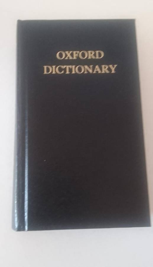 Dictionary:  The Pocket Oxford Dictionary of current English - Fowler