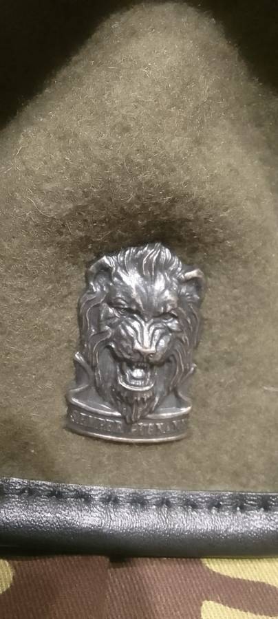 SADF/ SA ARMY SWATF 3 SQUADRON BERET - (SEMPER PUGNANS) `ALWAYS FIGHTING`
