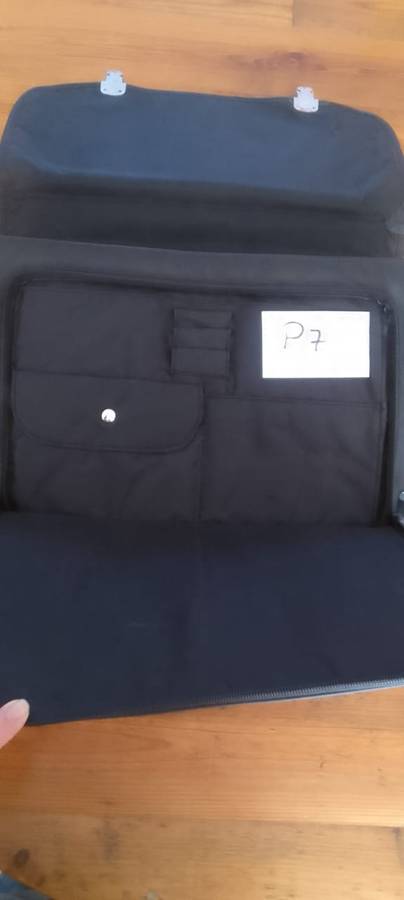 Briefcase or laptop bag (soft touch synthetic leather)