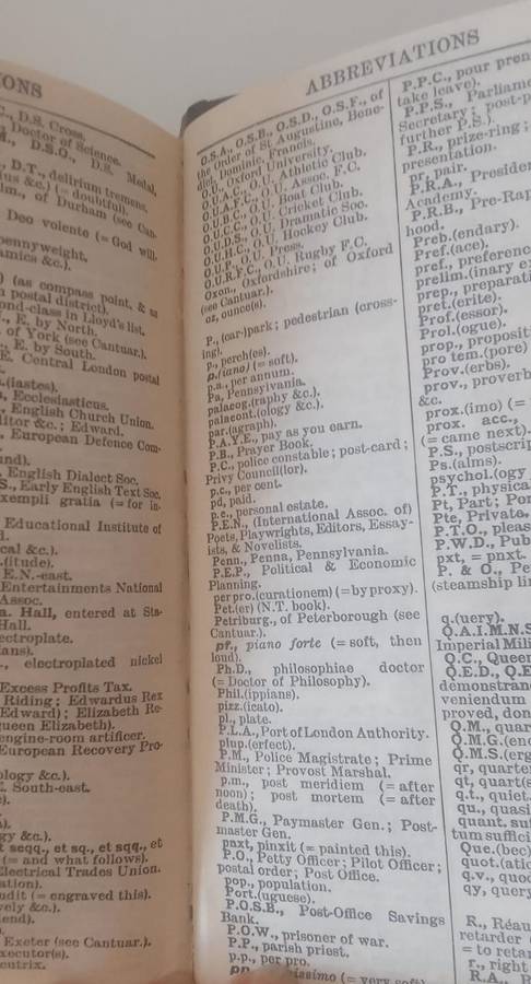 Dictionary:  The Pocket Oxford Dictionary of current English - Fowler