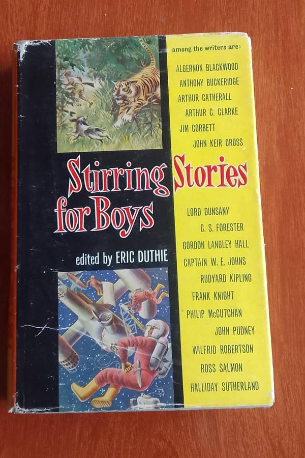 Book: Stirring stories for boys - Eric Dutchie (compilation of stories)