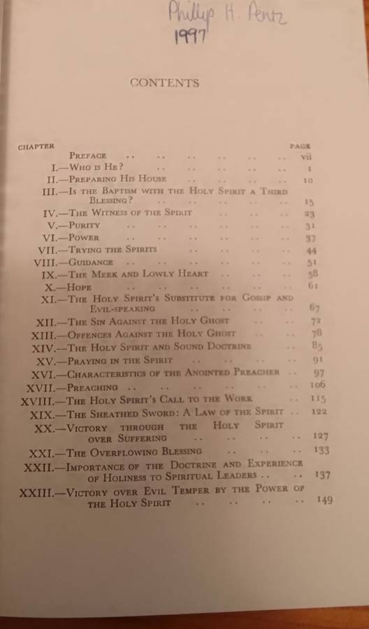 Book:  When the Holy Ghost is come - col. Brengle