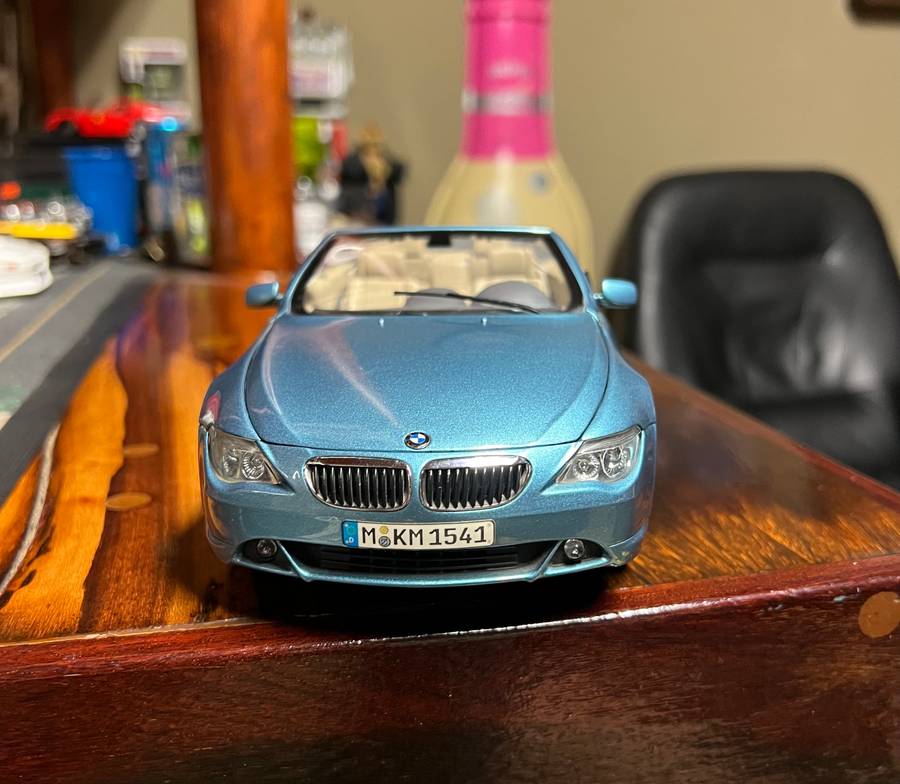 Bmw 6 series convertible - 1/18 model by Kyosho