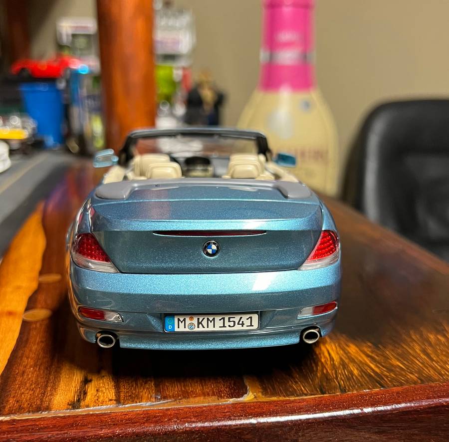 Bmw 6 series convertible - 1/18 model by Kyosho