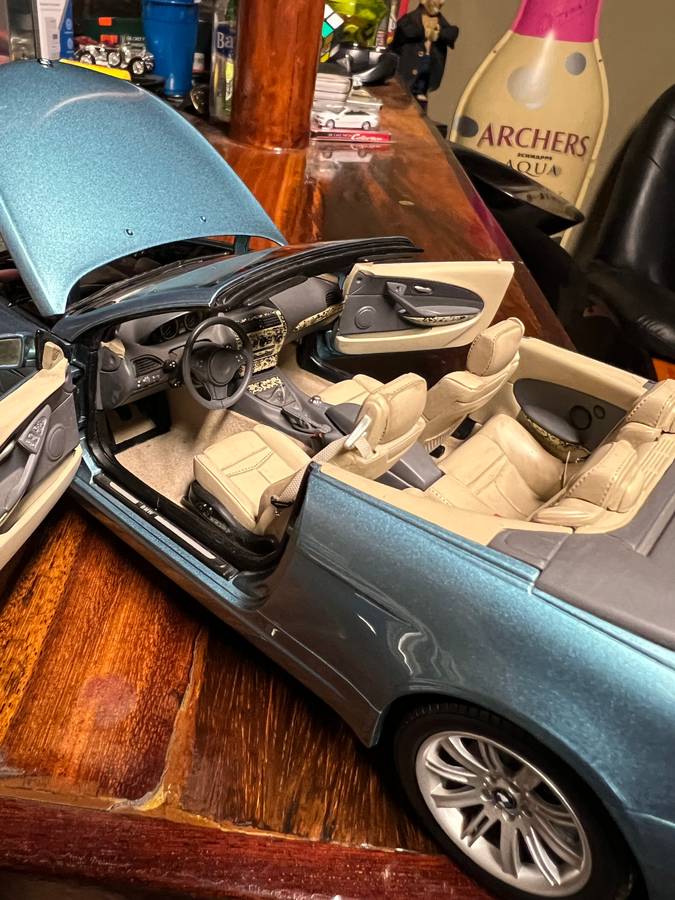Bmw 6 series convertible - 1/18 model by Kyosho