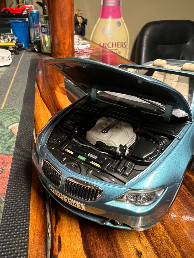 Bmw 6 series convertible - 1/18 model by Kyosho