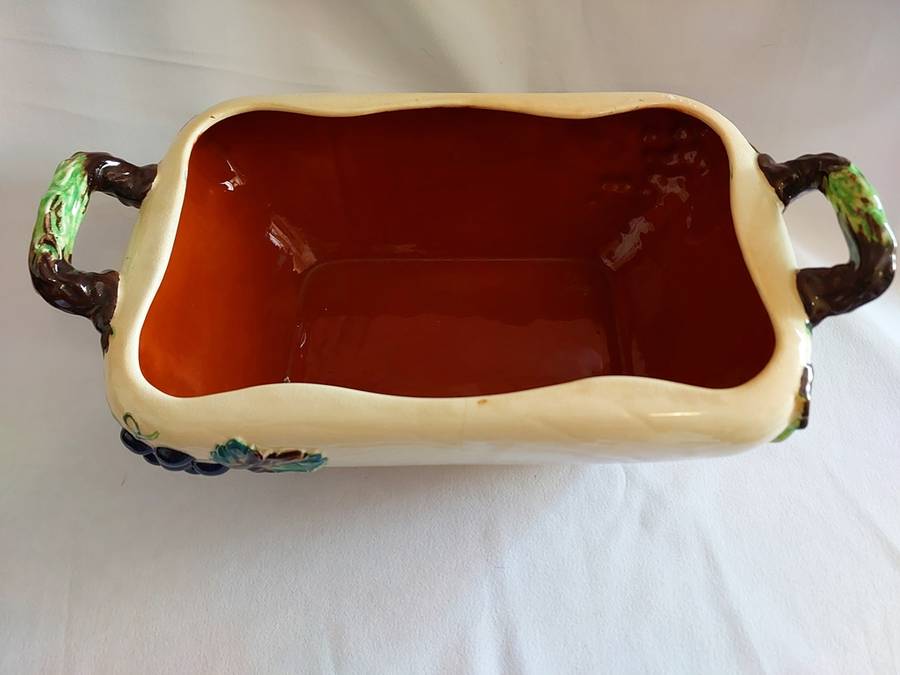 Carlton ware Grapevine planter Brown