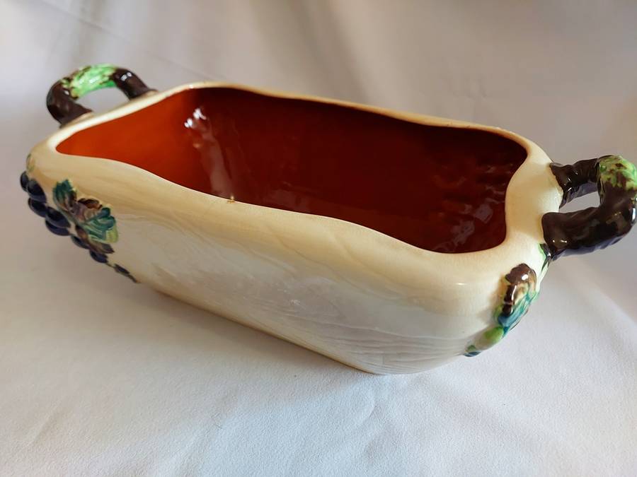 Carlton ware Grapevine planter Brown