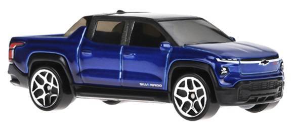 Hot Wheels 2024 110/250 Chevy Chevrolet Silverado EV RST Green Speed