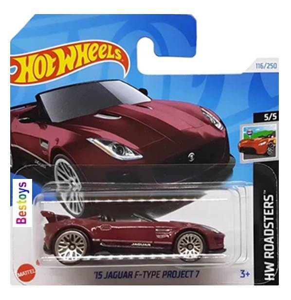 Hot Wheels 2024 116/250 Jaguar F Type Project 7 2015 Roadsters