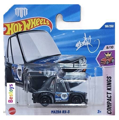 Hot Wheels 2025 196/250 Mazda RX 3 RX3 Mad Mike Compact Kings