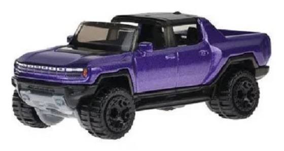 Hotwheels Hot Wheels Diecast Model 2024 62/250 GMC Hummer EV Green Speed 1/64 scale