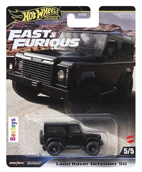 Hot Wheels Fast & Furious 2024 Land Rover Defender 90 F9 Fast Saga