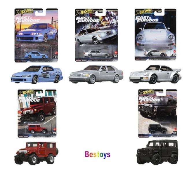 Hot Wheels Fast & Furious 2024 Land Rover Defender 90 F9 Fast Saga