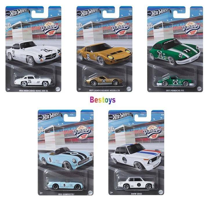 Hot Wheels Vintage Racers BMW 2002 No 2