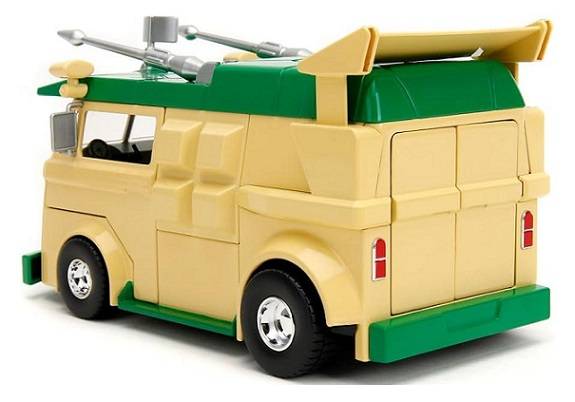 JADA 34529 Party Wagon & Donatello Figurine TMNT TV Movie Film 1/24 scale