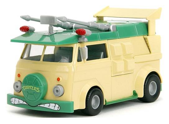 JADA Diecast Model Car 34723 Hollywood Party Wagon Teenage Mutant Ninja Turtles Nickelodeon 1/32 sca