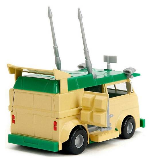 JADA Diecast Model Car 34723 Hollywood Party Wagon Teenage Mutant Ninja Turtles Nickelodeon 1/32 sca