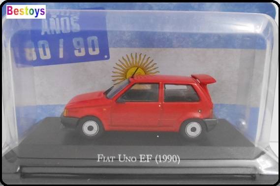 Argentina Model Car Collection Fiat Uno EF 1990 1/43 scale